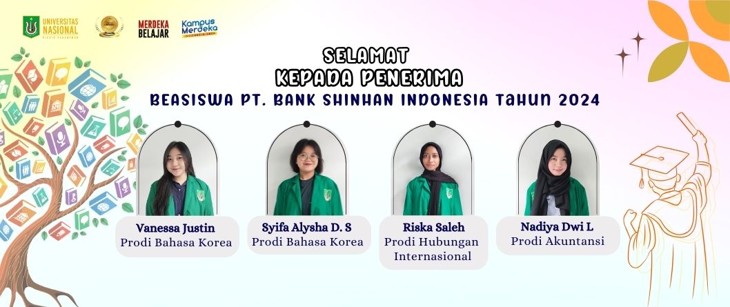 SELAMAT KEPADA MAHASISWA PENERIMA PROGRAM BEASISWA PT. BANK SHINHAN ...